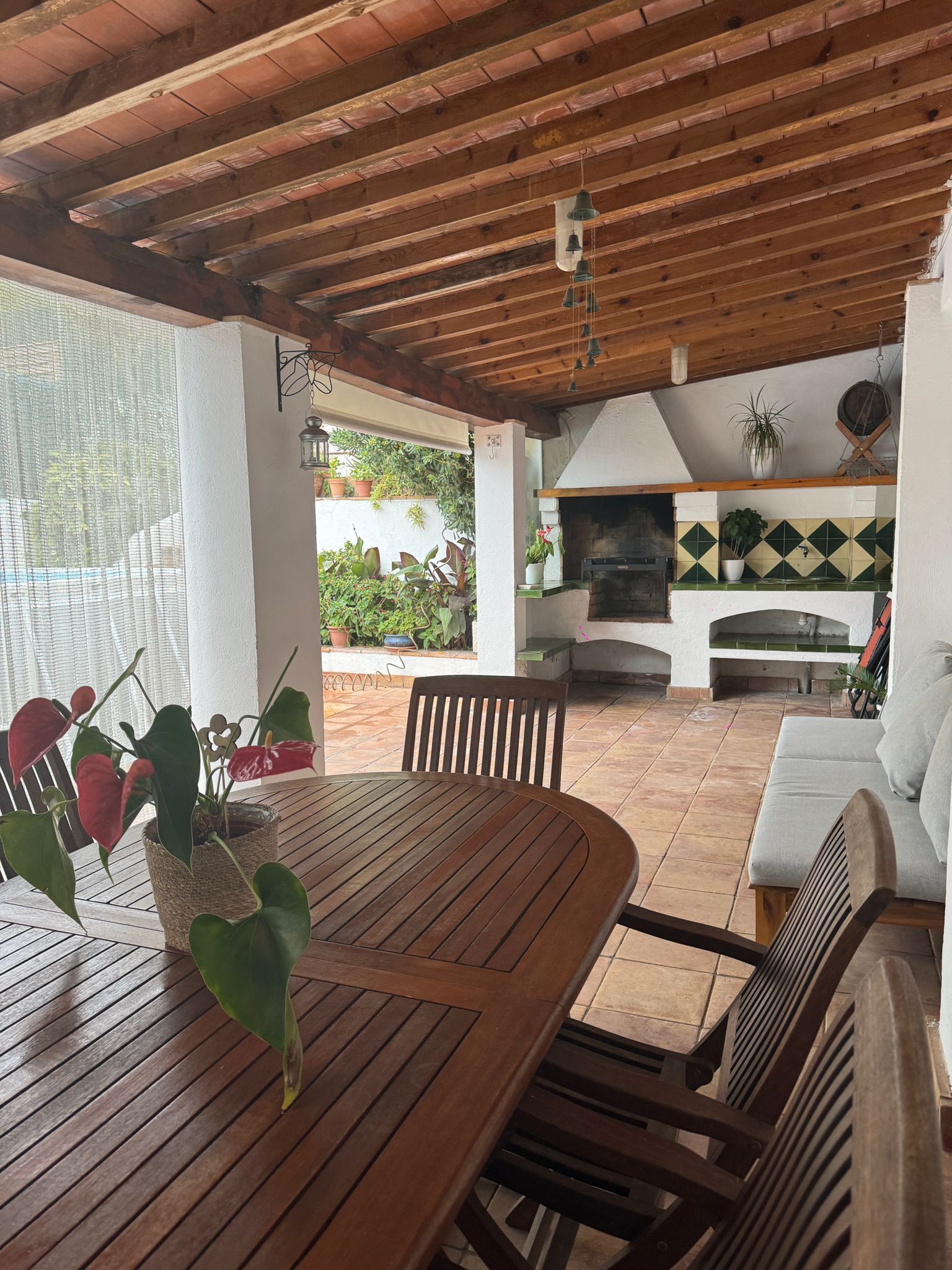 Terrace of House or chalet for sale in Mont-ras  with Air Conditioner, Heating and Terrace
