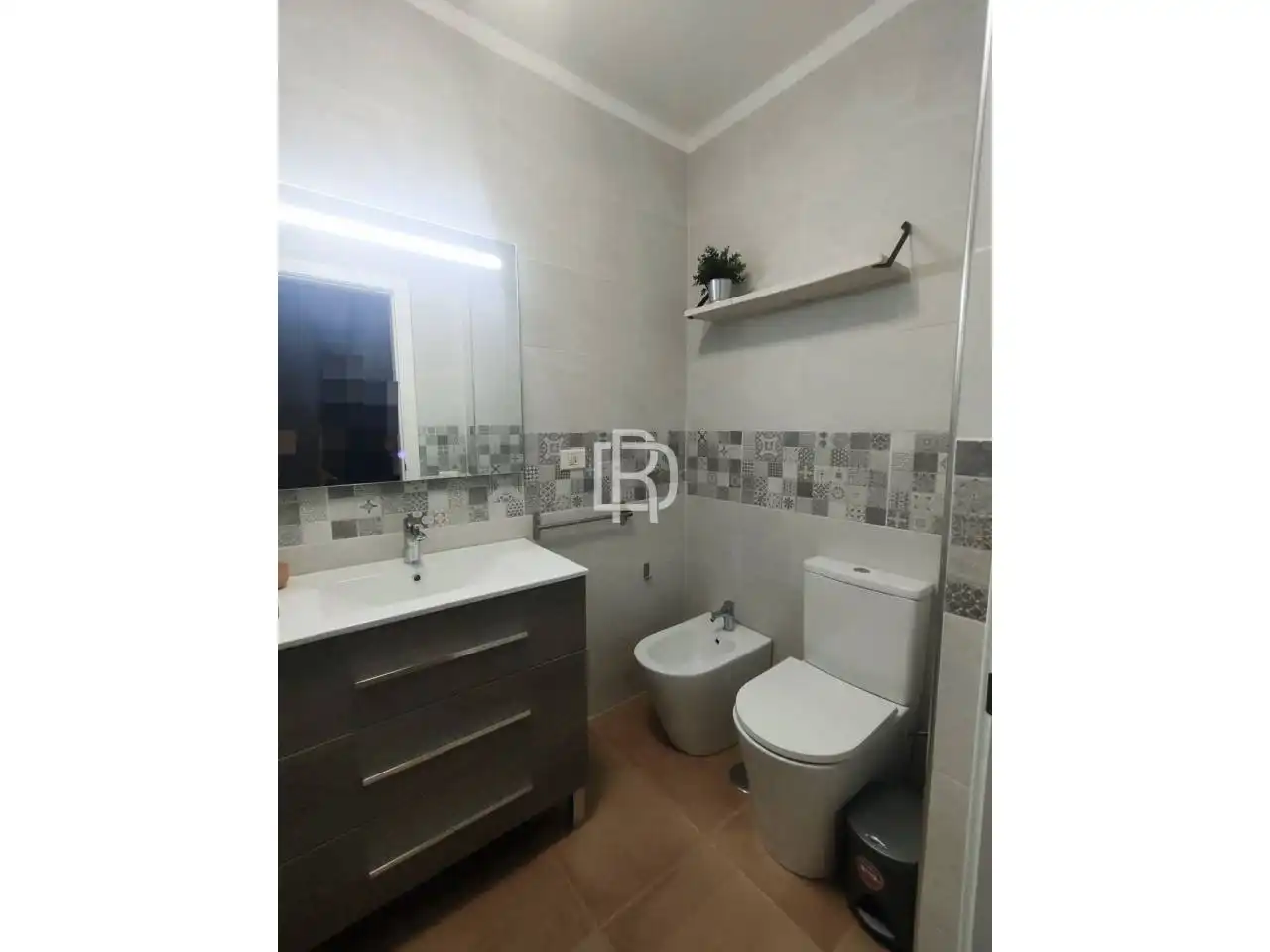 Baño de Casa adosada de alquiler en Santa Úrsula con Terraza y Amueblado