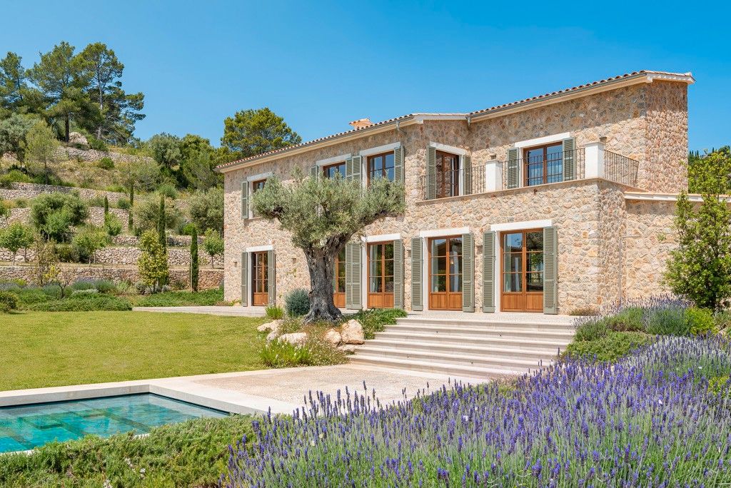 Vista exterior de Finca rústica en venda en Consell amb Aire condicionat, Jardí privat i Terrassa