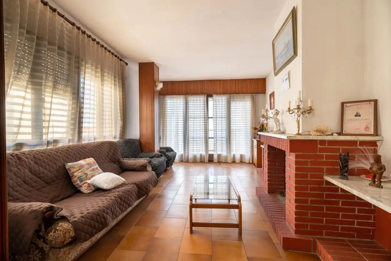 Sala d'estar de Àtic en venda en La Ràpita amb Calefacció, Terrassa i Moblat