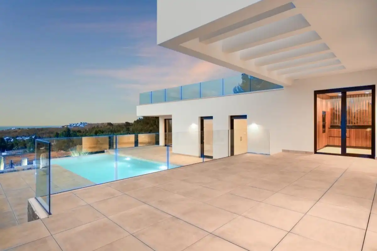Swimming pool of Houses for sale in Dénia  with Air Conditioner, Heating and Private garden