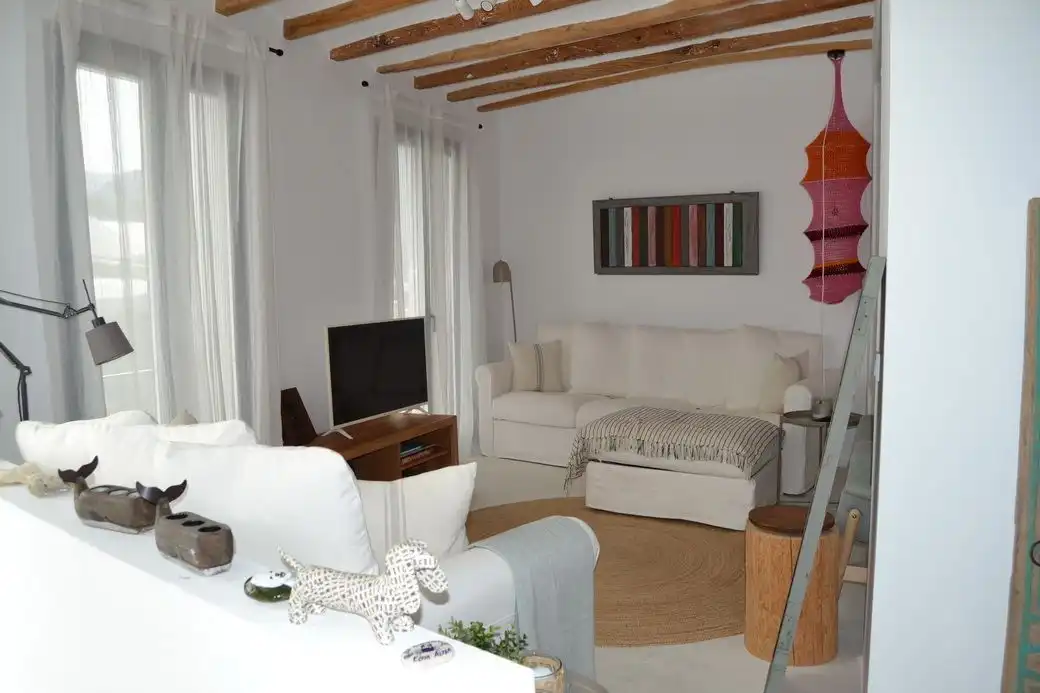Living room of Houses for sale in Bolulla  with Air Conditioner, Heating and Private garden