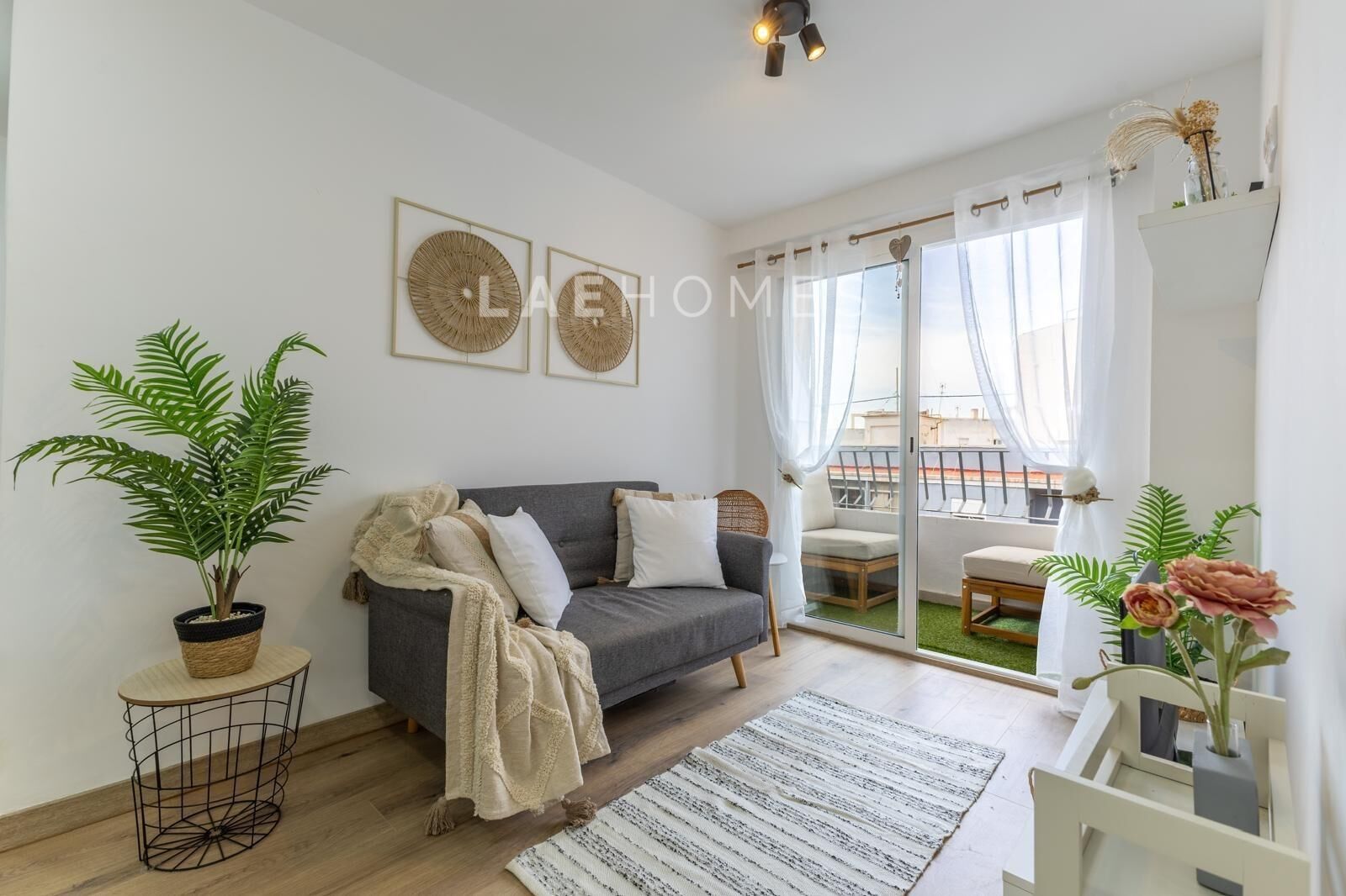Sala de estar de Piso en venta en  Valencia Capital con Balcón