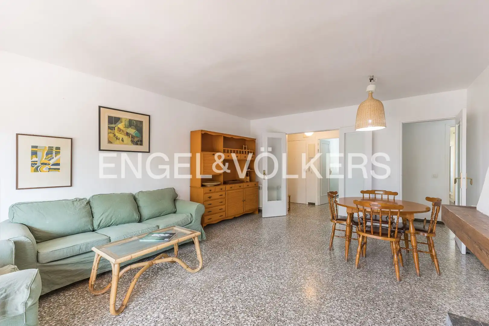 Sala d'estar de Pis en venda en Castelldefels amb Calefacció, Jardí privat i Terrassa