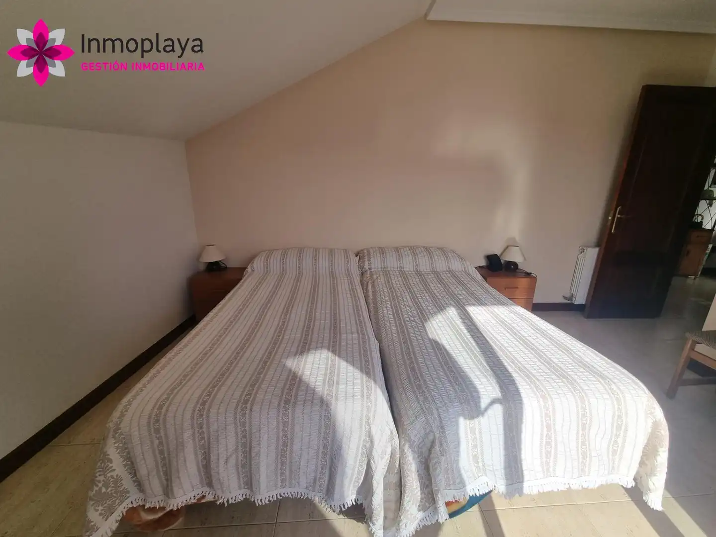 Bedroom of Flat for sale in Noja  with Heating, Terrace and Furnished