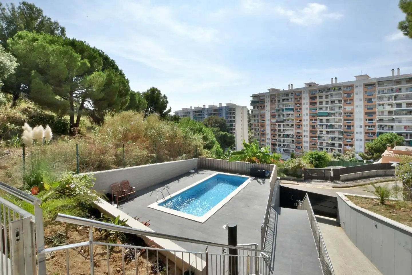 Piscina de Casa o chalet en venta en Calella con Aire acondicionado, Calefacción y Jardín privado