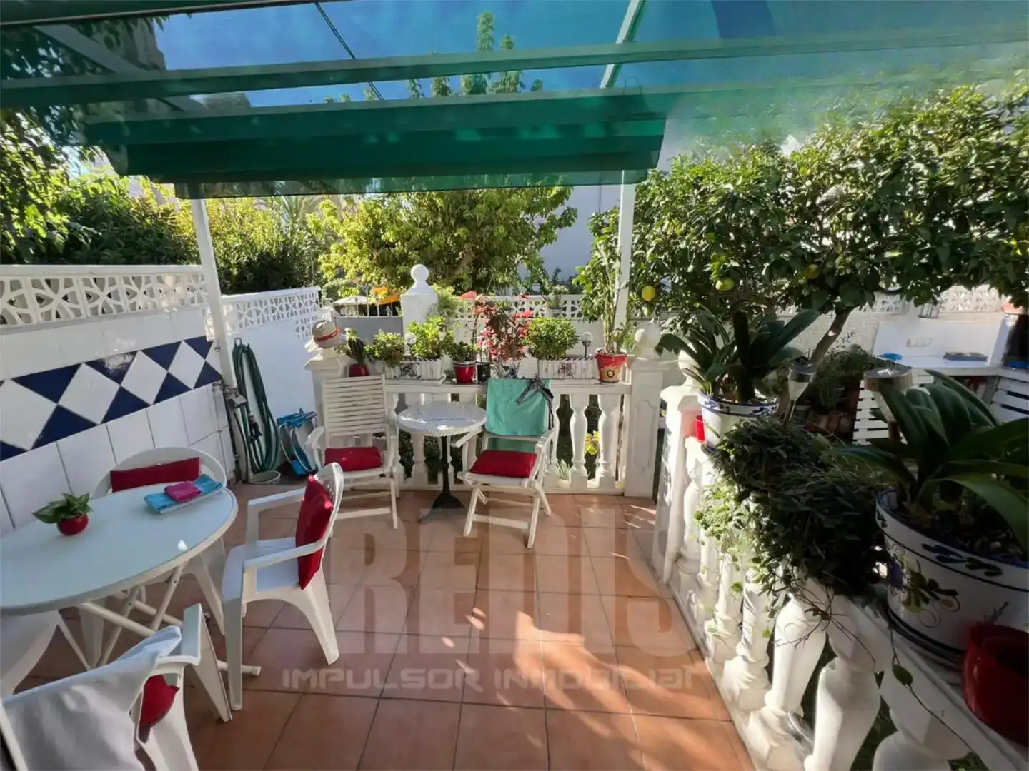 Terrassa de Casa o xalet en venda en Benidorm amb Aire condicionat, Piscina i Balcó