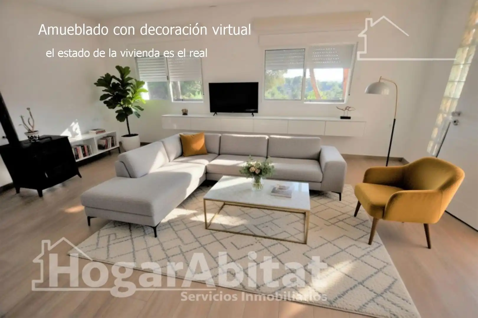 Living room of Houses for sale in Náquera  with Air Conditioner, Heating and Terrace