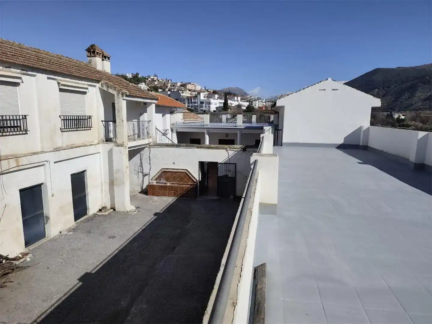 Vista exterior de Finca rústica en venda en Granada amb Jardí privat, Traster i Piscina