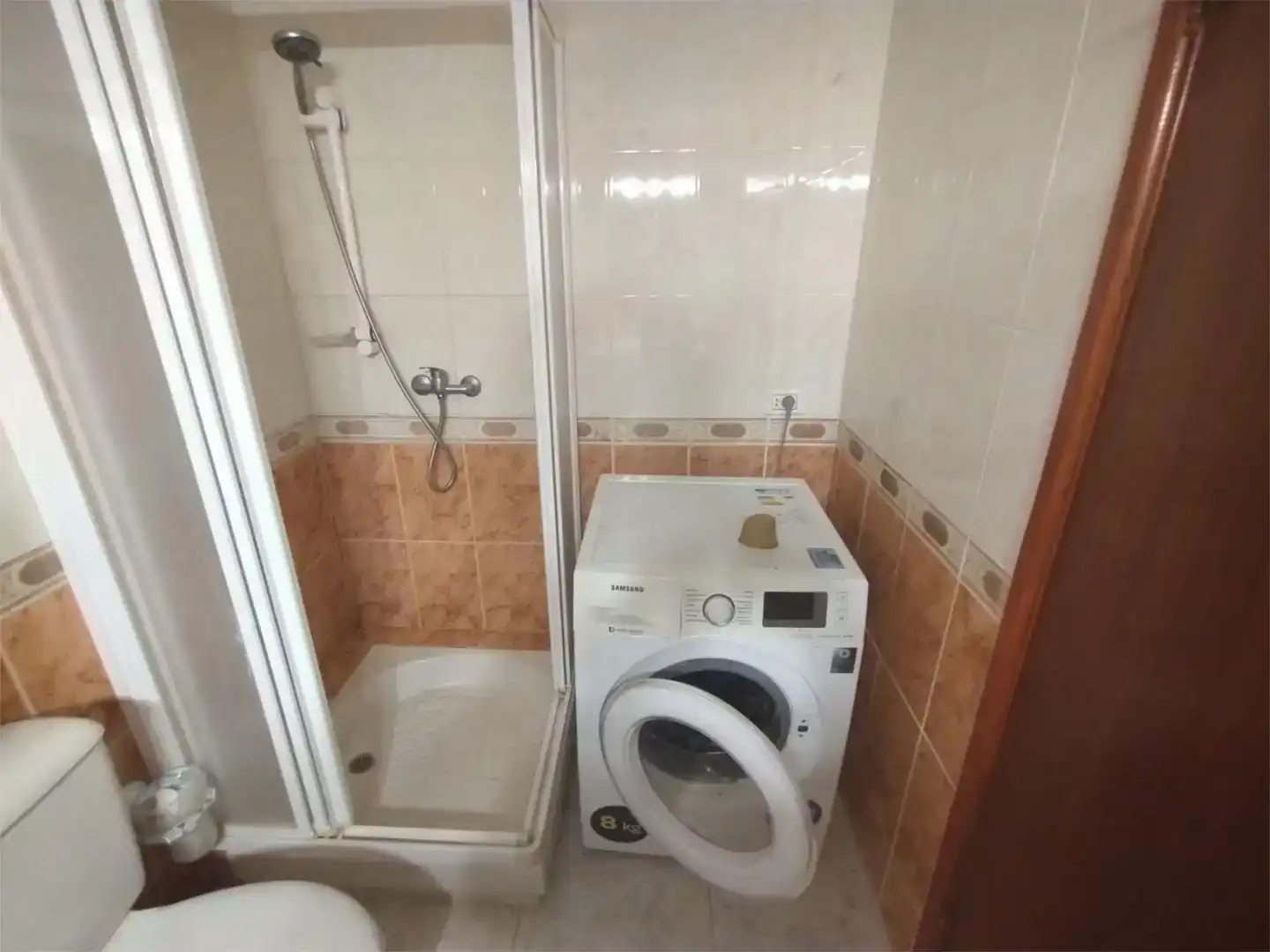Badezimmer von Wohnung zur Miete in La Matanza de Acentejo mit Schwimmbad