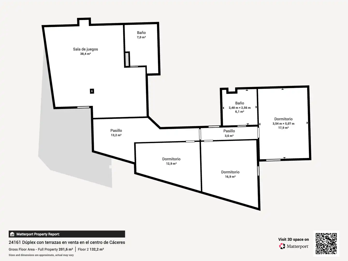 Dúplex en venta en Cáceres con Trastero