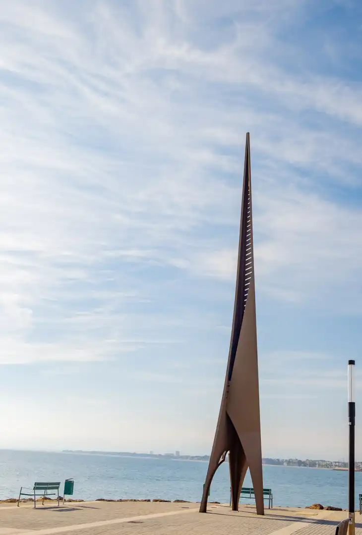 Vista exterior de Piso en venta en Salou con Calefacción, Parquet y Terraza