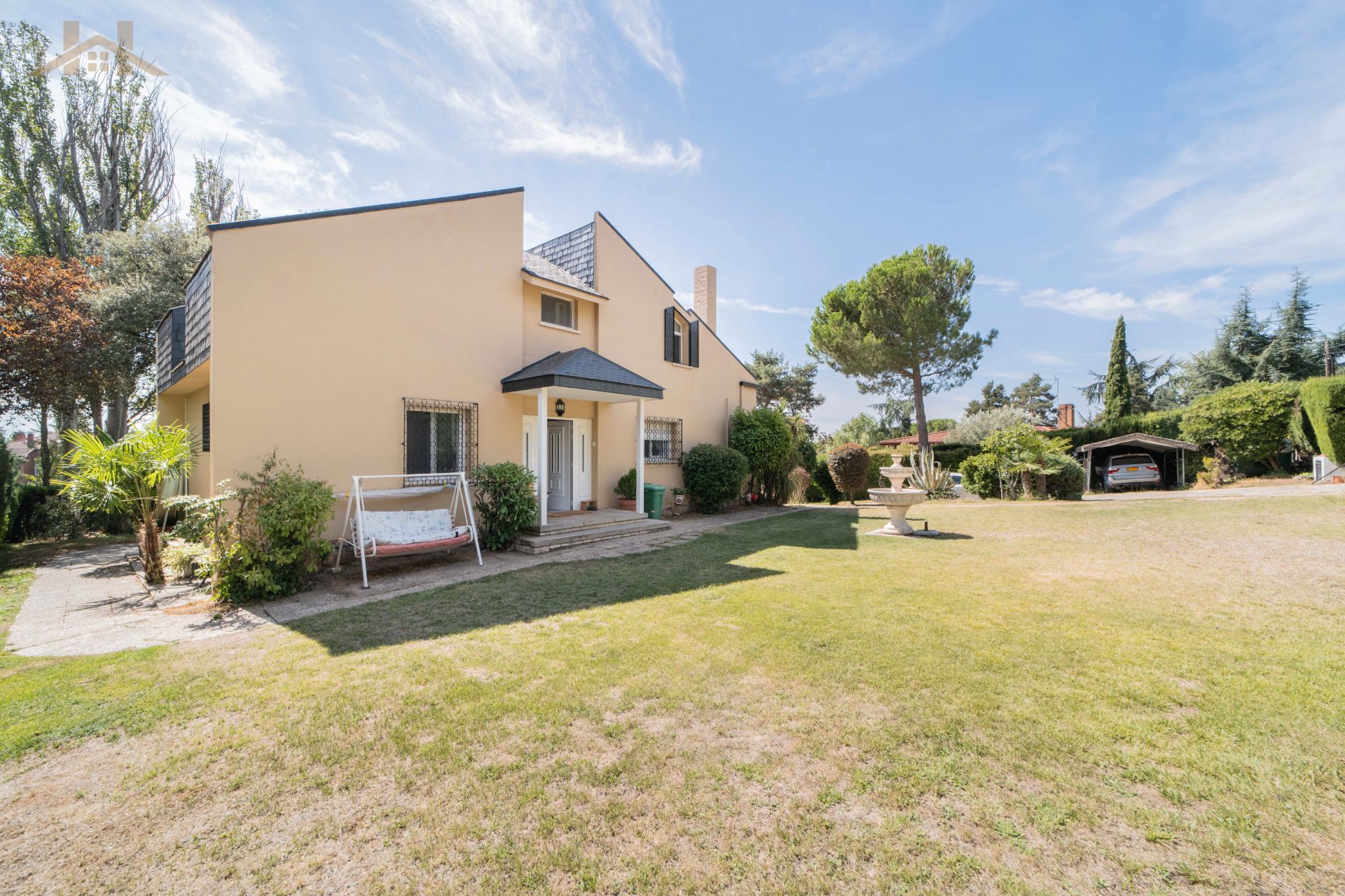 Garden of House or chalet for sale in El Escorial  with Air Conditioner, Heating and Private garden