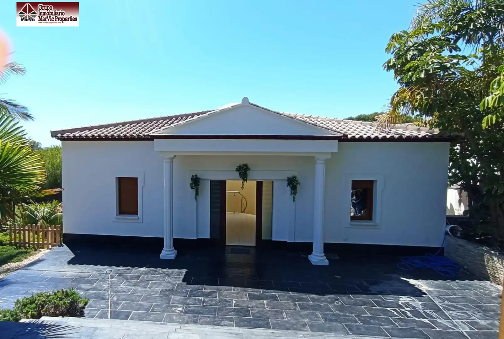 Vista exterior de Casa o chalet en venta en Altea con Aire acondicionado, Jardín privado y Terraza
