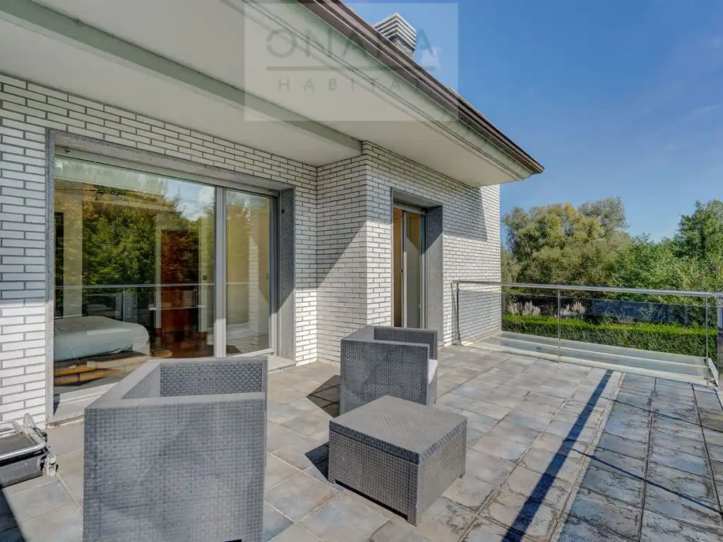 Terraza de Casa adosada en venta en Hondarribia con Jardín privado y Piscina comunitaria