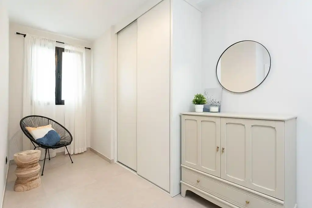 Schlafzimmer von Wohnung zur Miete in Las Palmas de Gran Canaria mit Möbliert