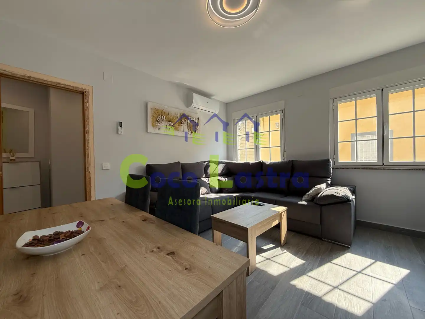 Sala de estar de Finca rústica en venta en Cantalpino con Aire acondicionado, Calefacción y Parquet