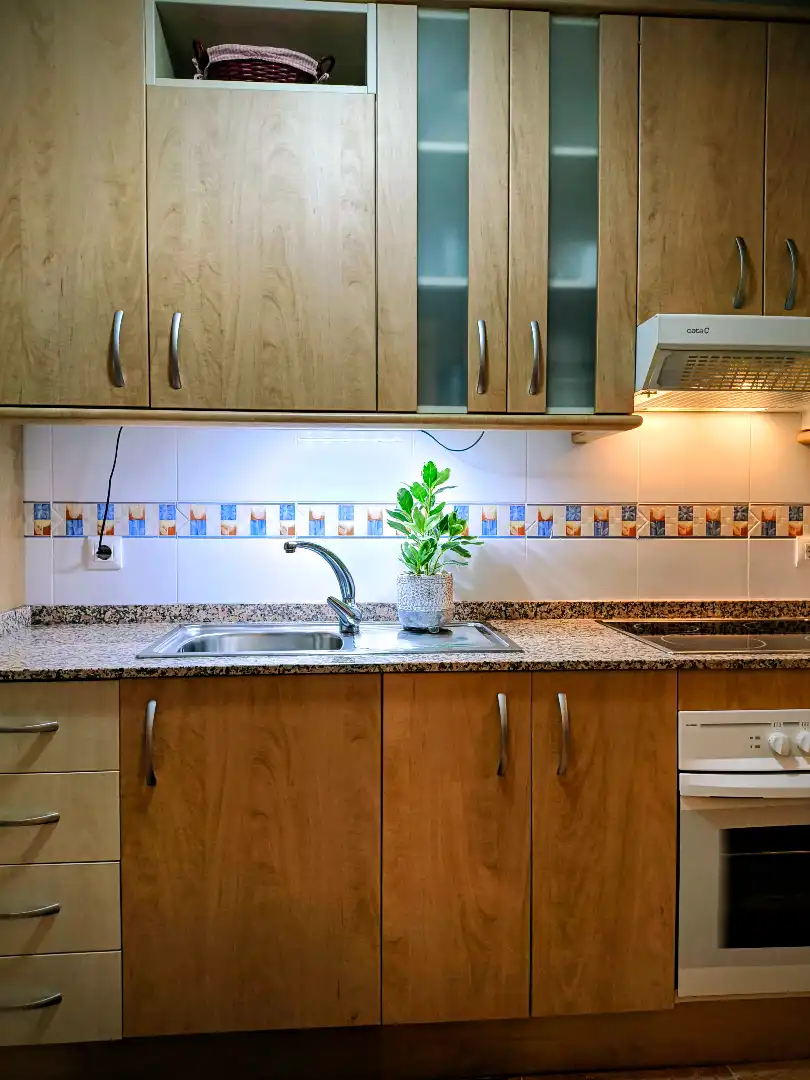 Kitchen of Apartments for sale in La Manga del Mar Menor  with Air Conditioner, Heating and Terrace