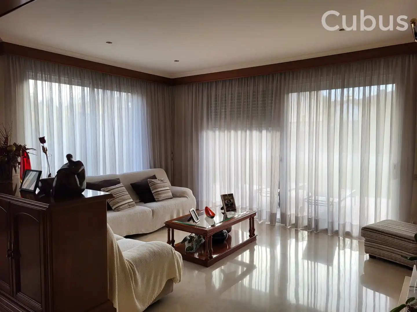 Living room of Houses for sale in Olot  with Air Conditioner, Heating and Terrace