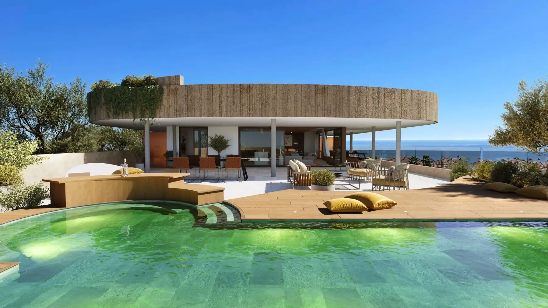 Àtic amb piscina en venda a El Higuerón