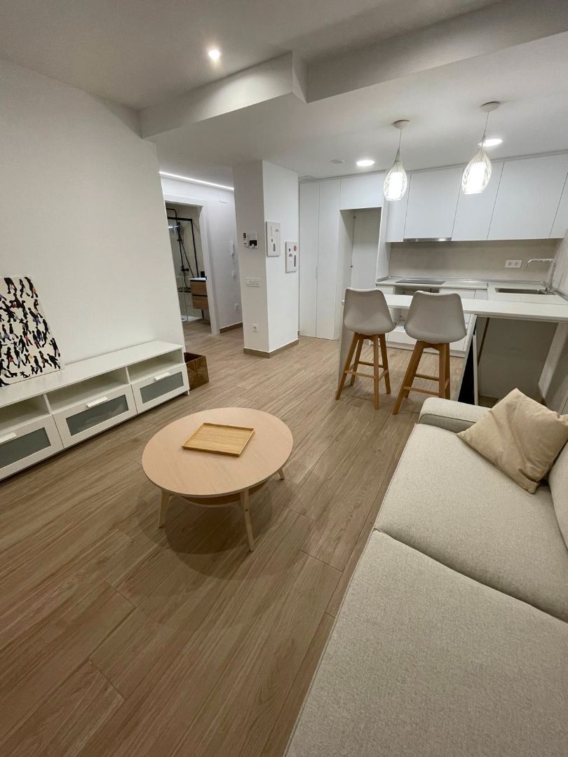 Living room of Apartment for sale in Fraga  with Furnished