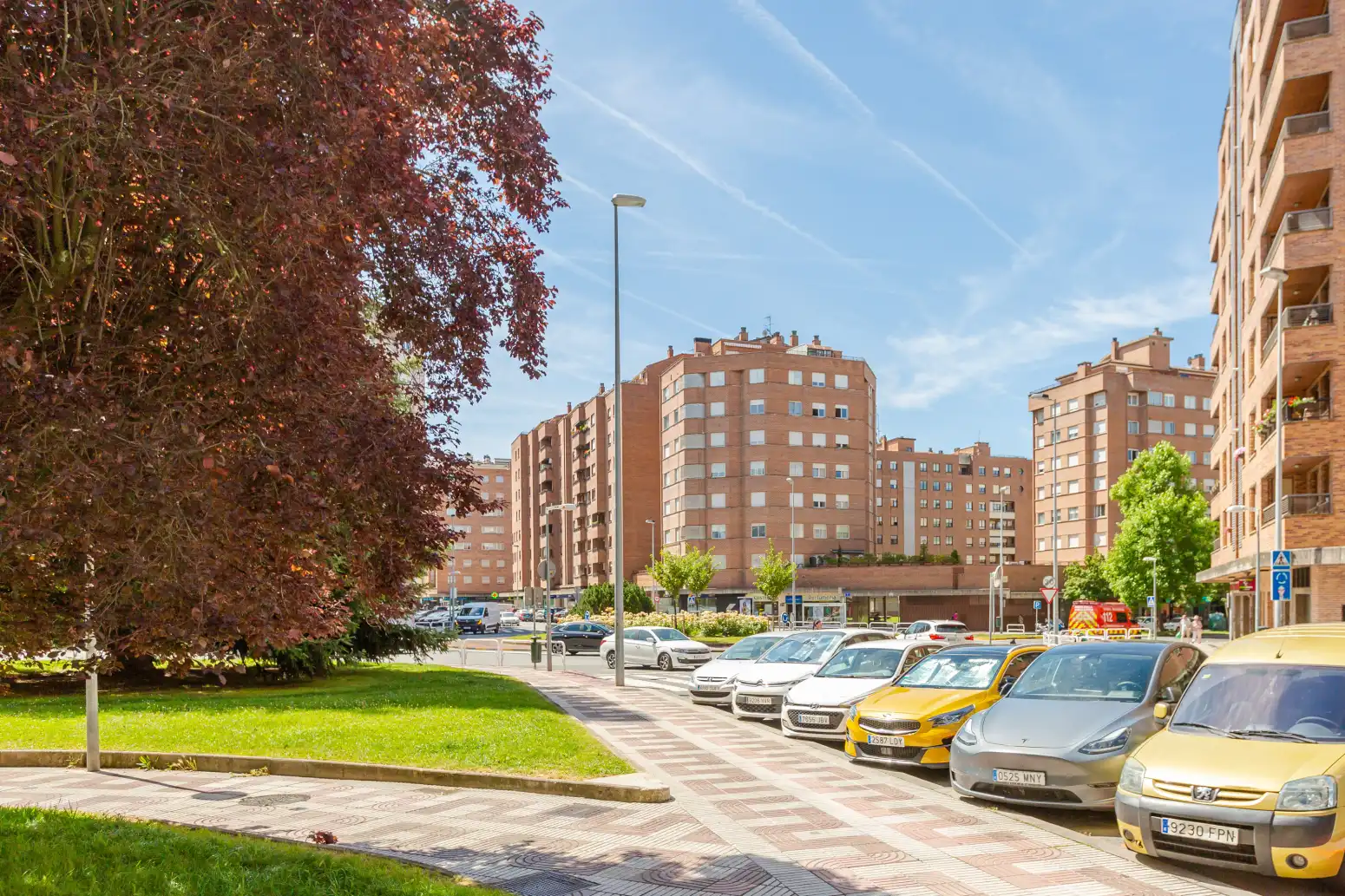 Vista exterior de Piso en venta en  Pamplona / Iruña con Parquet, Terraza y Trastero
