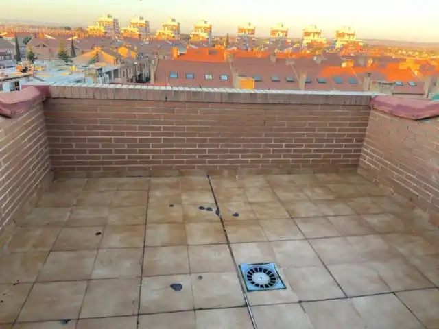 Terraza de Dúplex de alquiler en Zaragoza con Aire acondicionado, Calefacción y Terraza