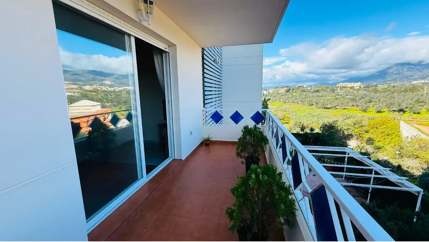 Terrasse von Wohnung zur Miete in Marbella mit Klimaanlage, Terrasse und Möbliert