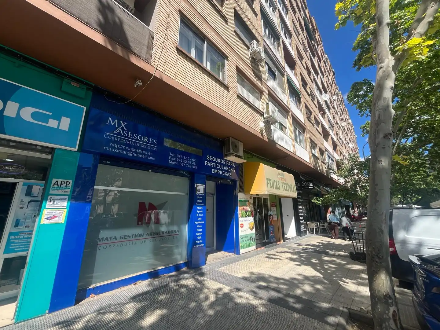 Vista exterior de Local de alquiler en Zaragoza con Aire acondicionado y Parquet