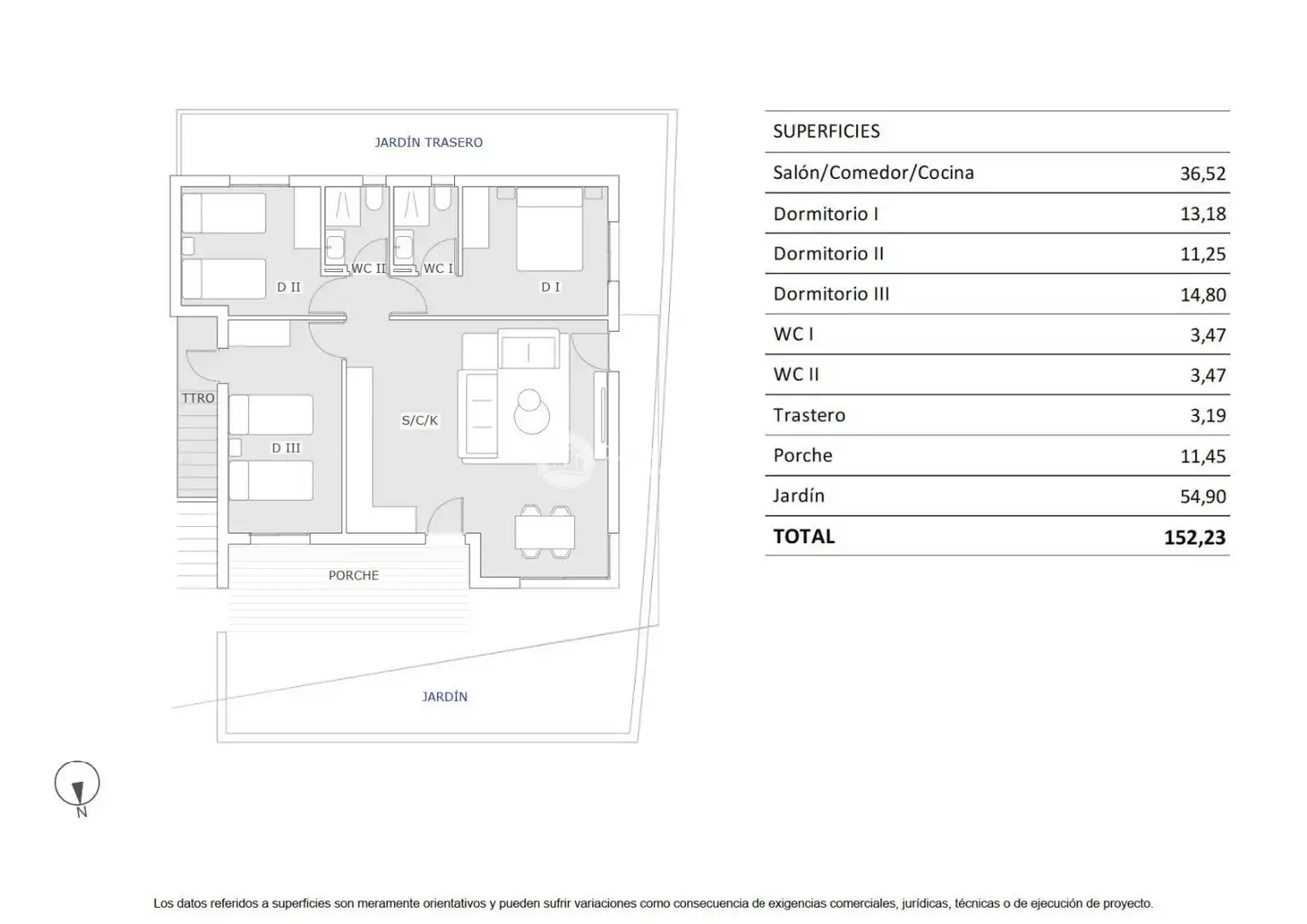 Apartamento en venta en San Miguel de Salinas con Calefacción, Jardín privado y Terraza