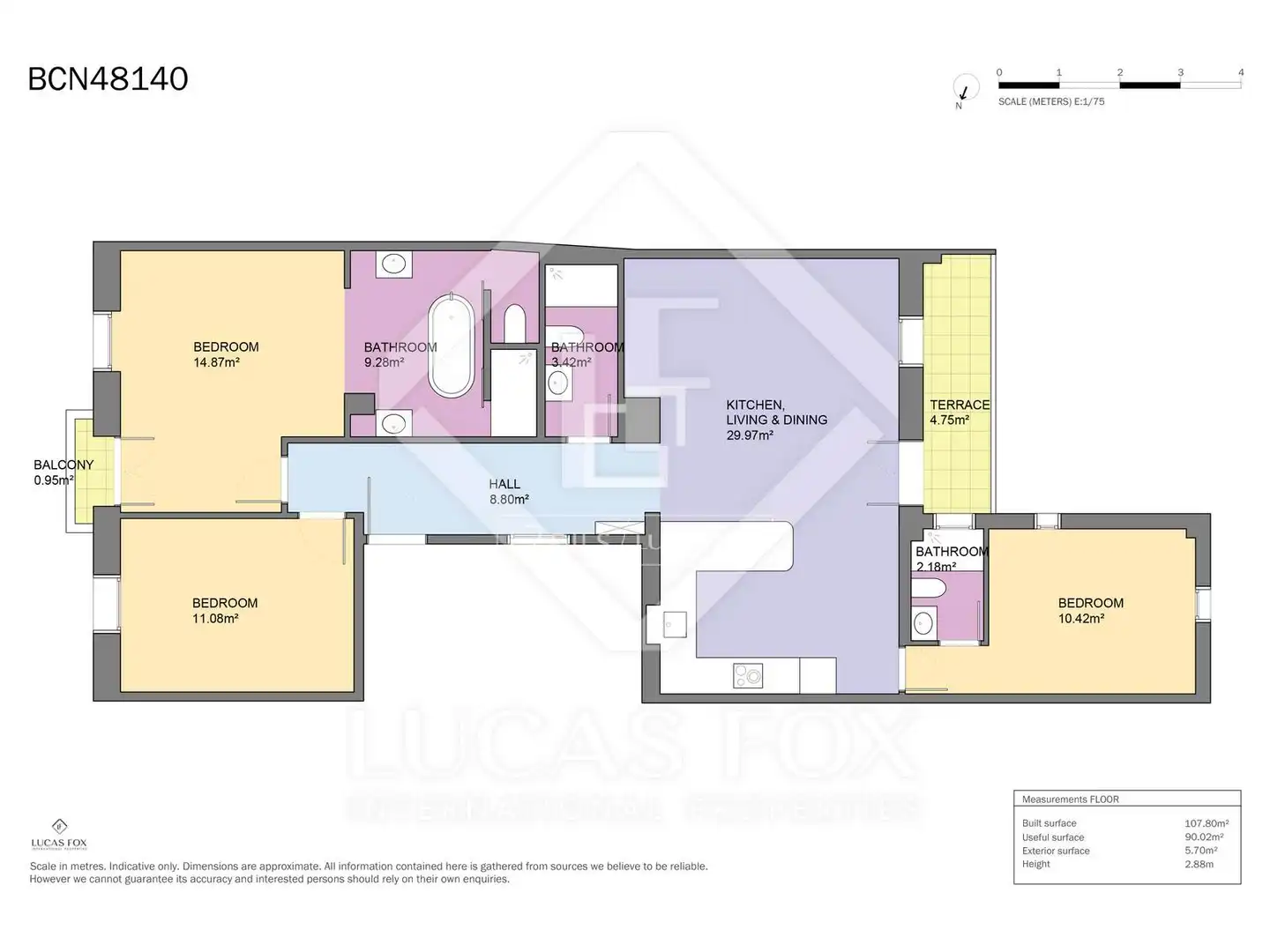 Piso en venta en Barcelona con Aire acondicionado y Terraza