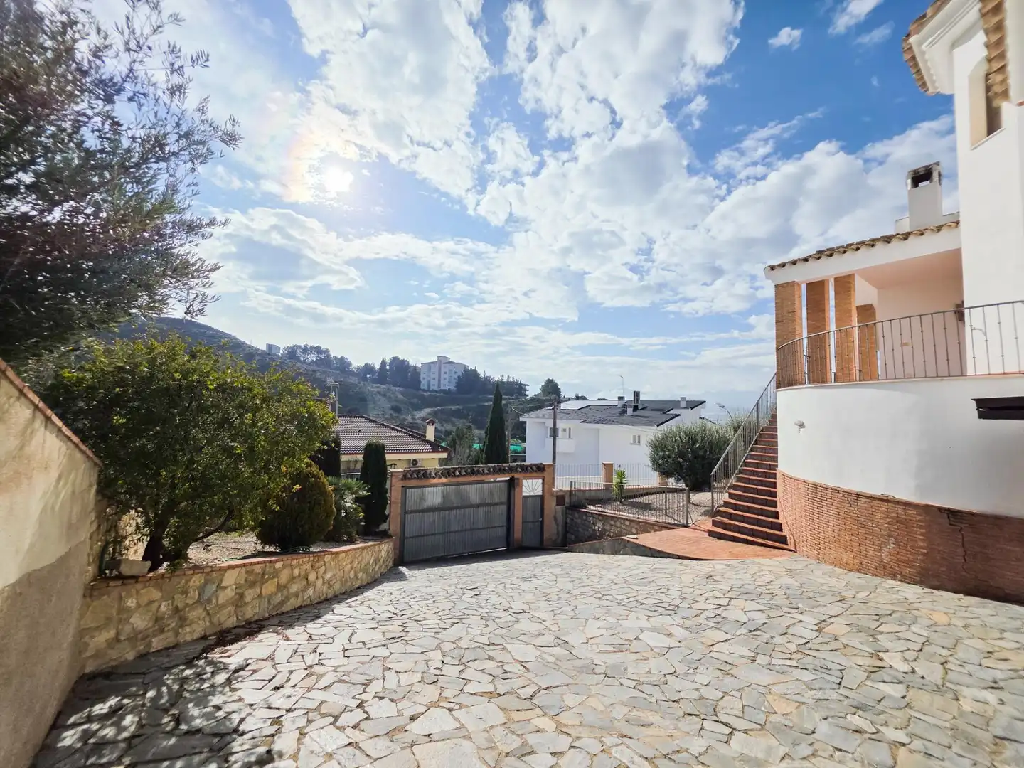 Exterior view of Houses for sale in  Jaén Capital  with Air Conditioner, Heating and Private garden
