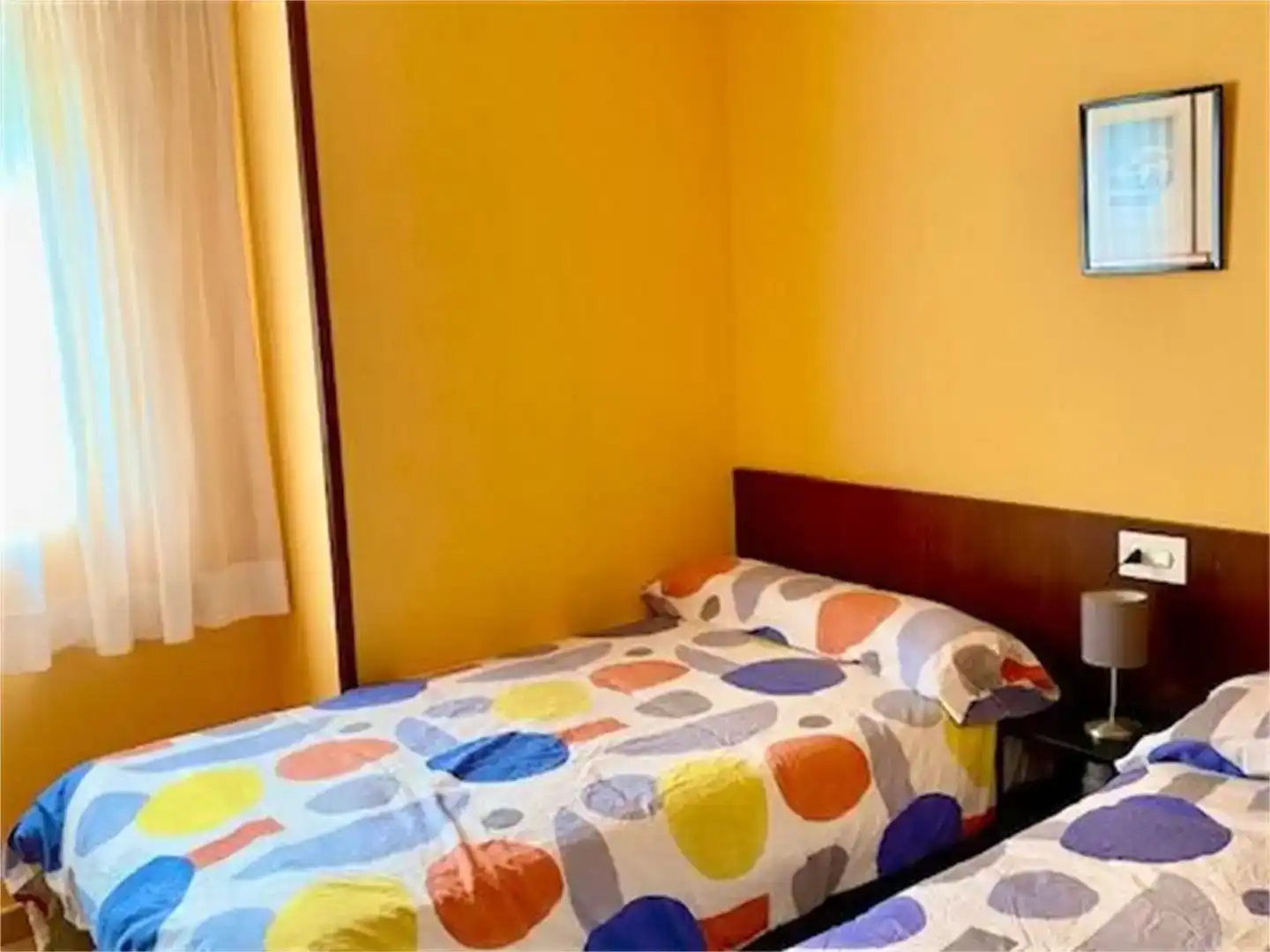 Schlafzimmer von Wohnungen zur Miete in Valdoviño mit Privatgarten, Parkett und Abstellraum