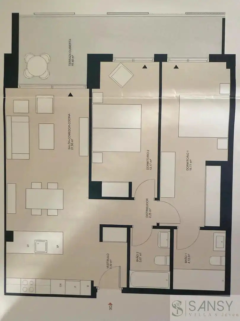 Apartamento en venta en Doñinos de Salamanca con Aire acondicionado, Calefacción y Terraza