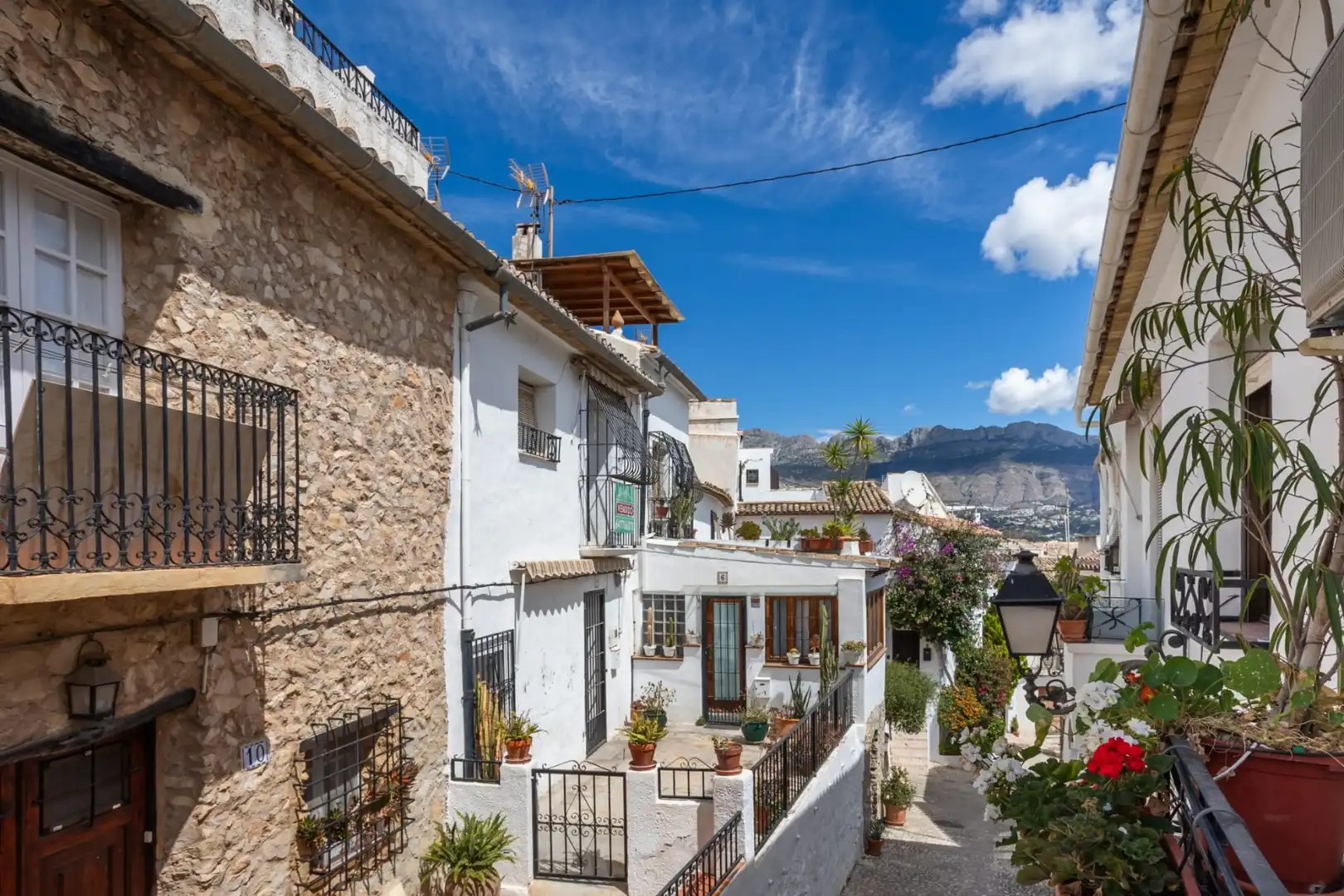 Vista exterior de Ático en venta en Altea con Aire acondicionado
