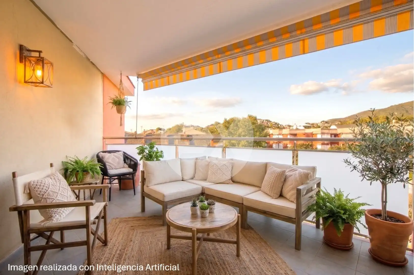 Terrace of Flat for sale in Castelldefels  with Parquet flooring, Terrace and Oven