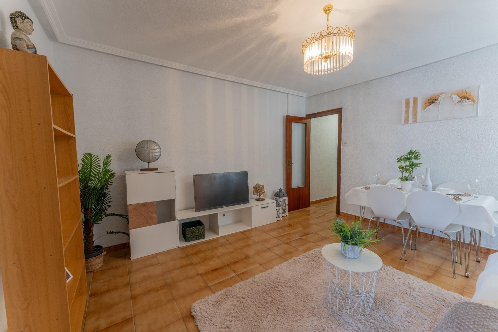 Sala d'estar de Pis en venda en Elche / Elx amb Balcó