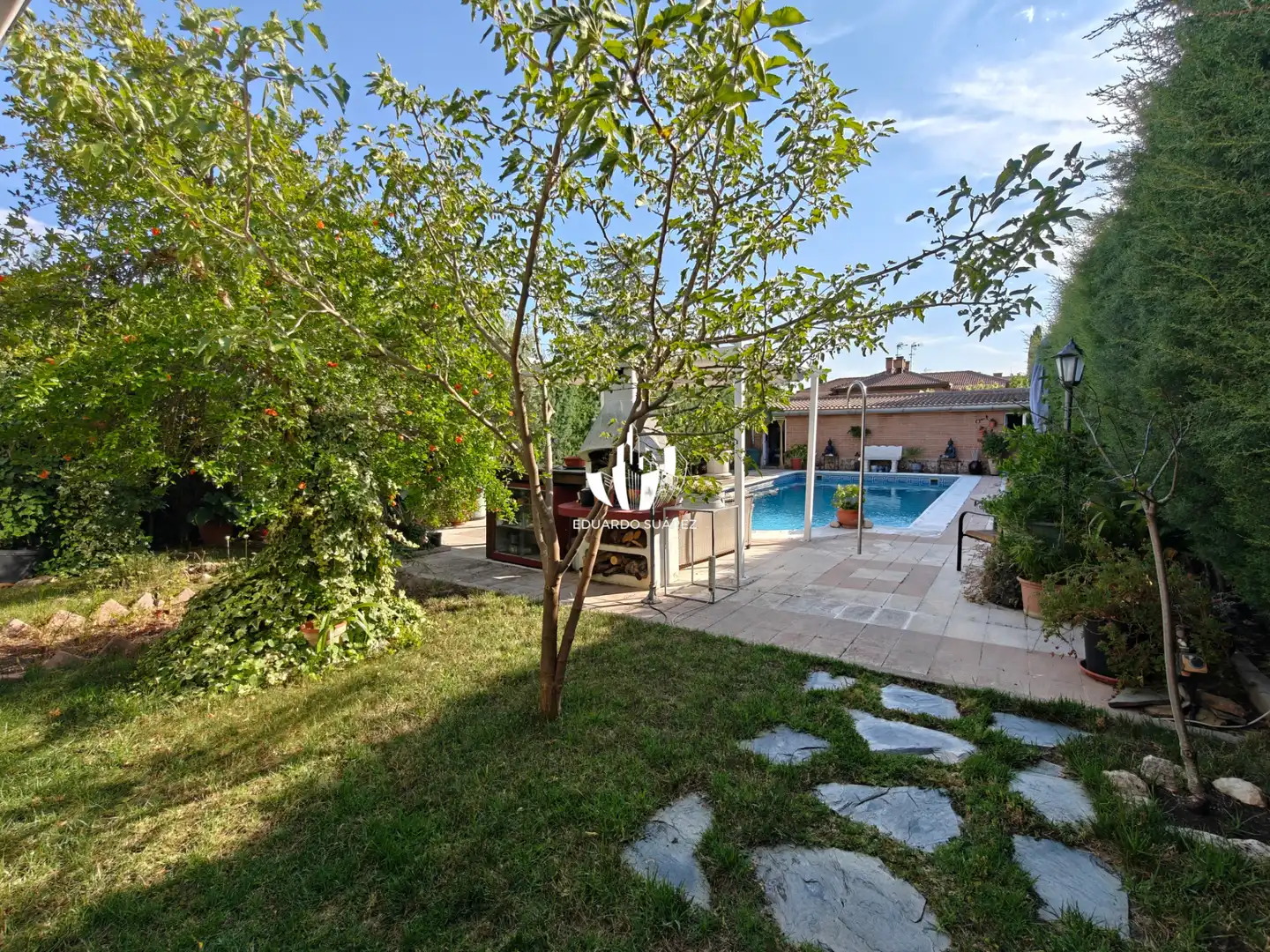 Jardí de Casa o xalet en venda en Rivas-Vaciamadrid amb Calefacció, Jardí privat i Terrassa
