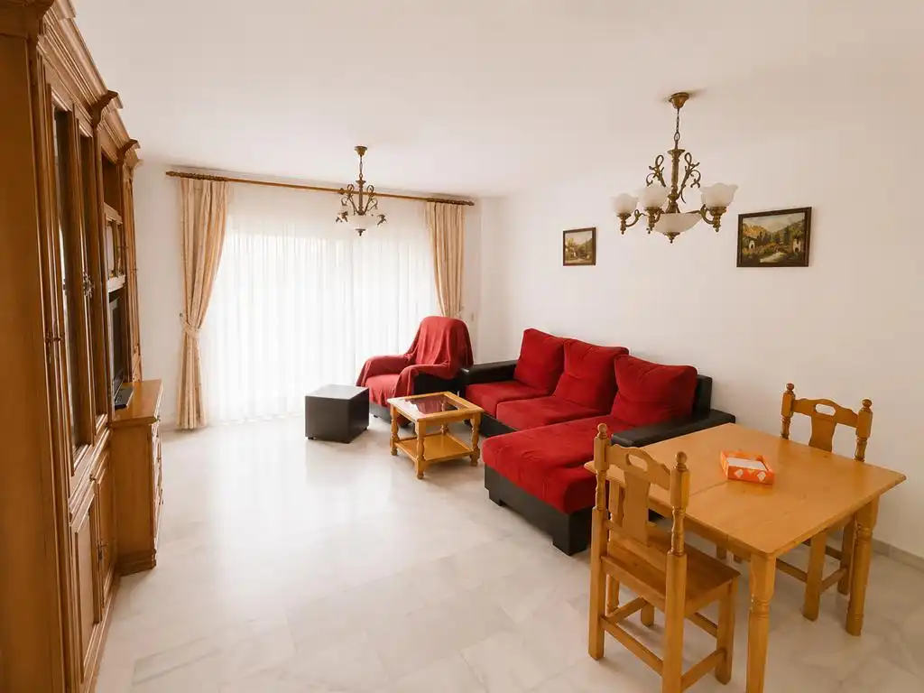 Sala de estar de Piso en venta en Estepona con Terraza