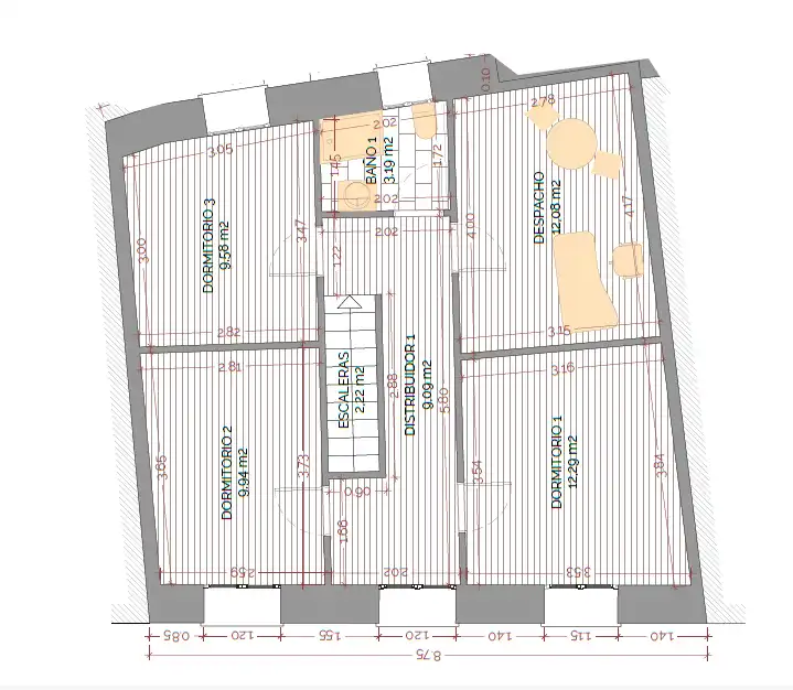 Maison mitoyenne avec jardin à vendre à Calle Vallejo 17, imagen 24
