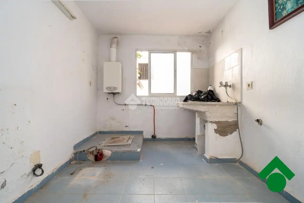 Cocina de Casa adosada en venta en Cártama con Aire acondicionado