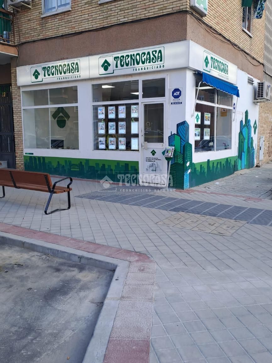 Exterior view of Flat for sale in  Madrid Capital  with Air Conditioner and Heating