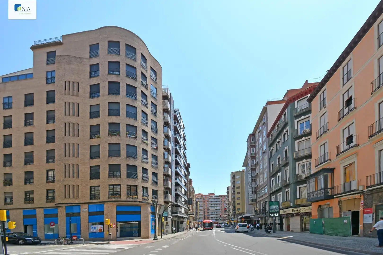 Vista exterior de Piso de alquiler en Zaragoza con Aire acondicionado, Calefacción y Amueblado