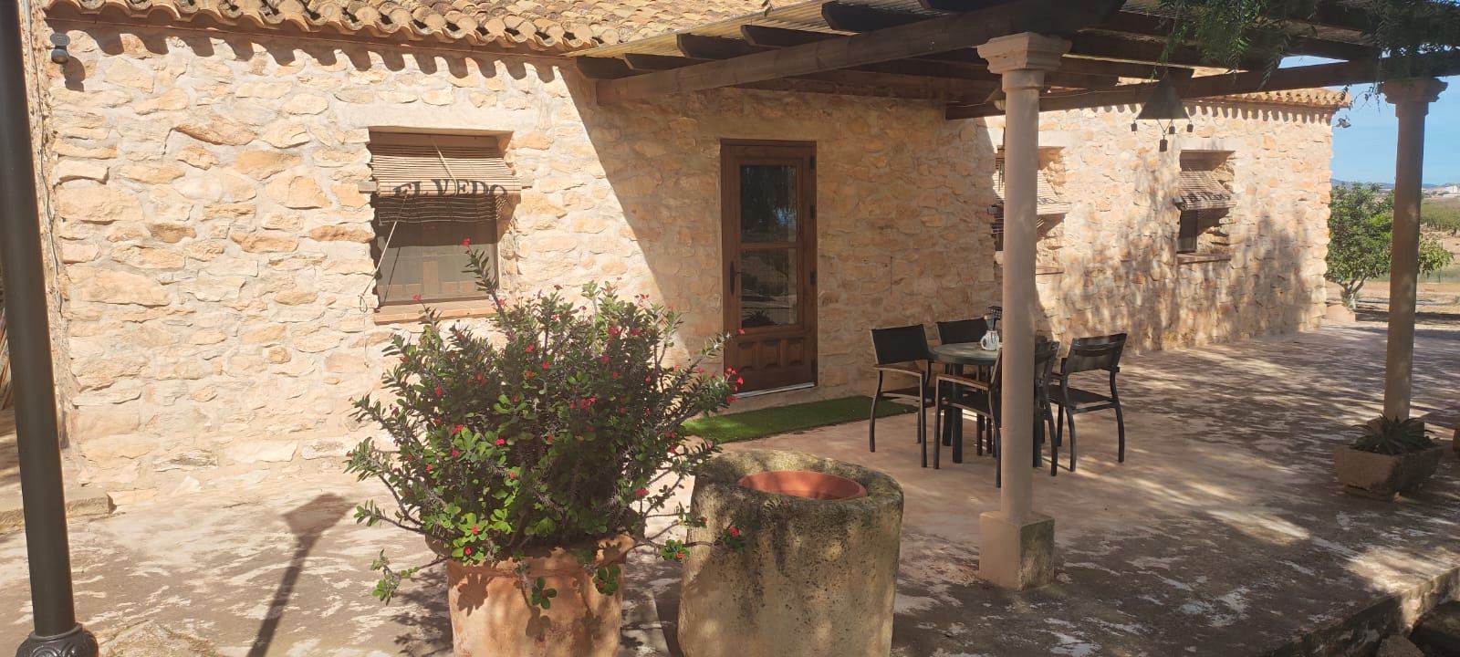 Terrassa de Finca rústica en venda en  Murcia Capital amb Aire condicionat, Calefacció i Jardí privat