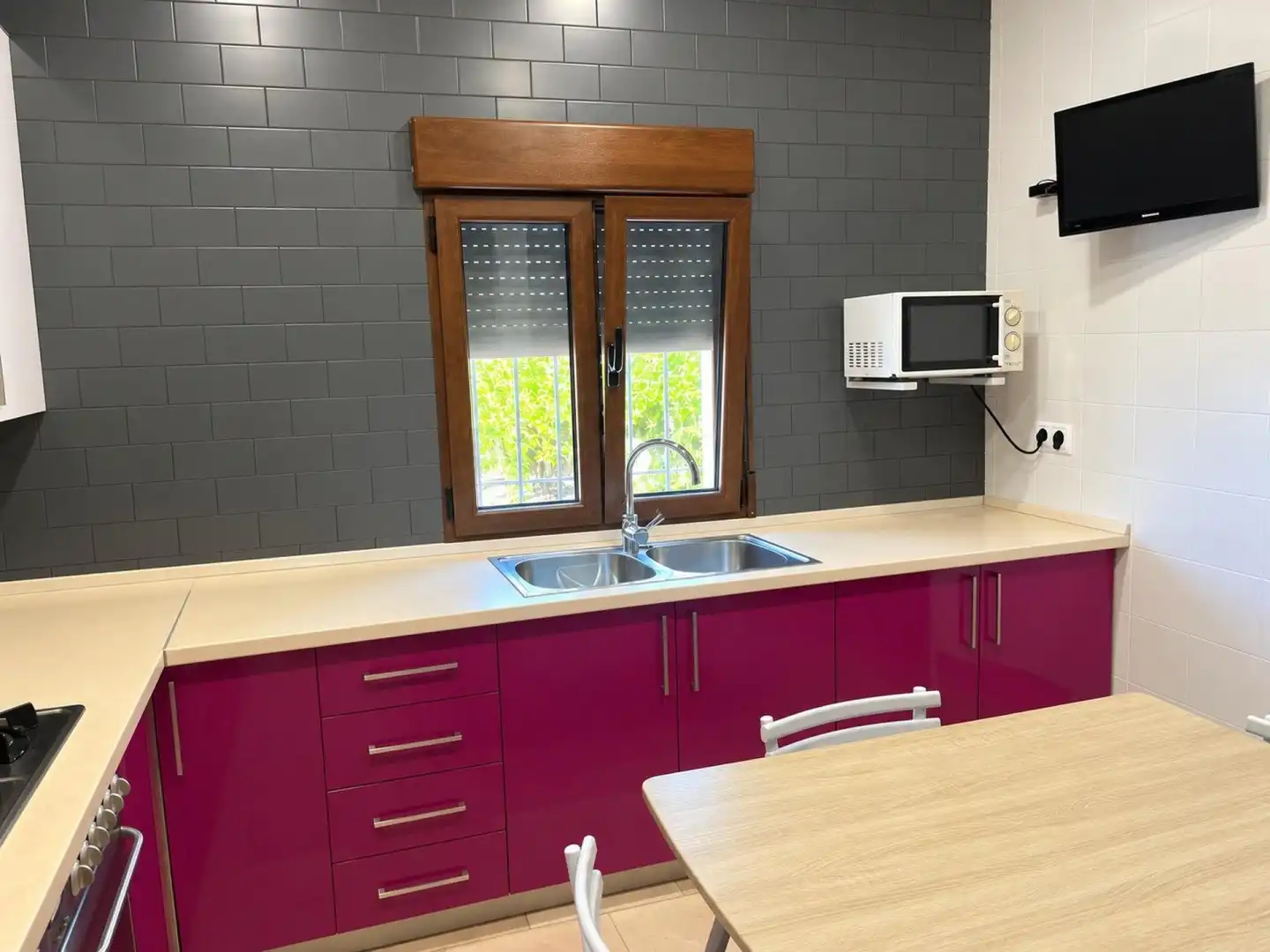 Kitchen of Country homes for sale in Almansa  with Heating, Swimming Pool and Furnished