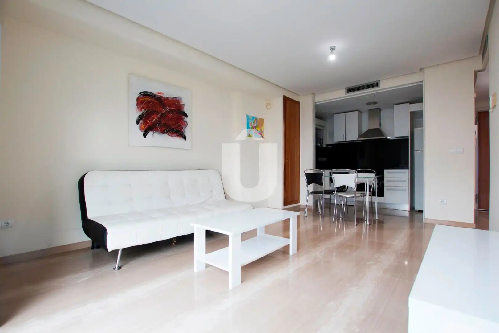 Sala d'estar de Apartament de lloguer en Valencia amb Aire condicionat, Calefacció i Piscina