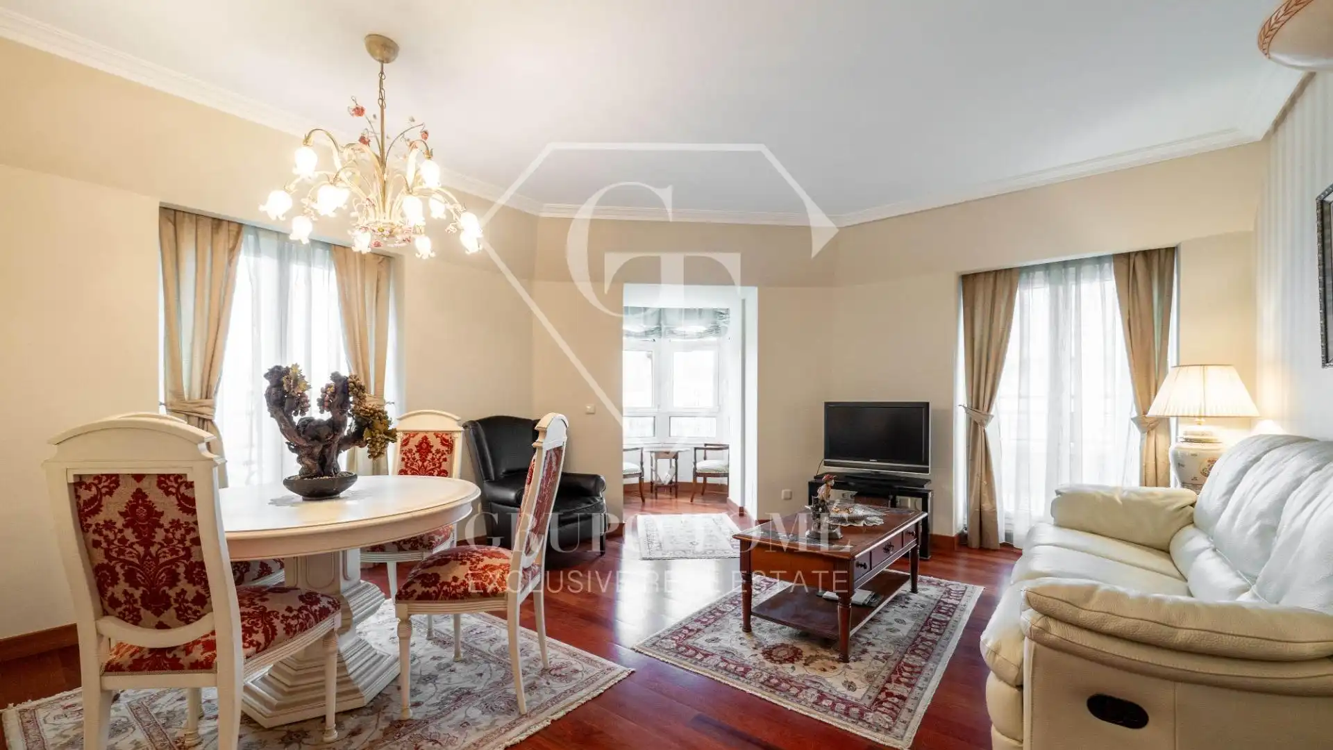 Living room of Flat for rent in Donostia - San Sebastián   with Furnished