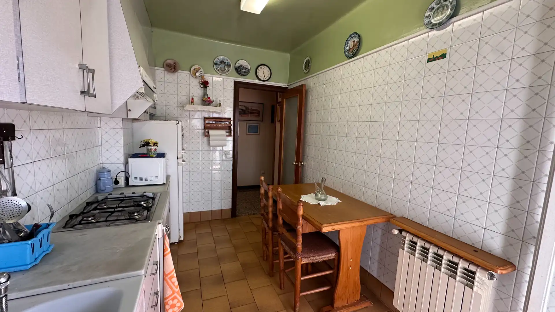 Kitchen of Flat for sale in Olot  with Heating, Terrace and Storage room