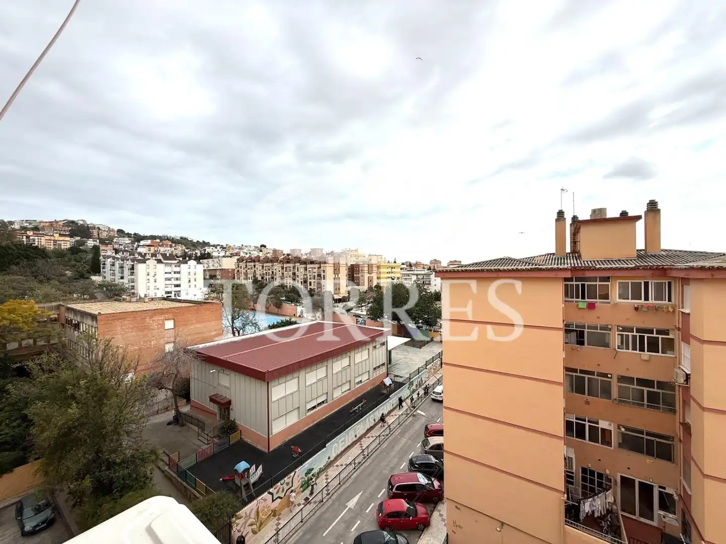Exterior view of Flat for sale in Málaga  with Air Conditioner, Terrace and Furnished