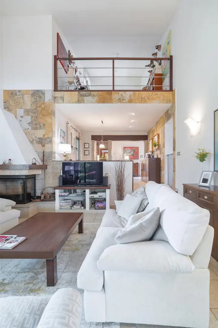 Living room of Houses for sale in Oleiros  with Heating, Private garden and Terrace